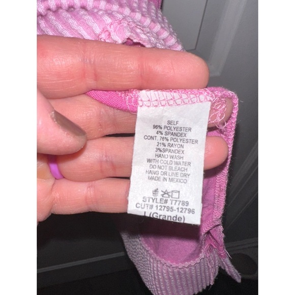 Blumin brand pink relaxed fit short sleeve top - Picture 7 of 7